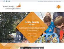 Tablet Screenshot of henrycountycf.org
